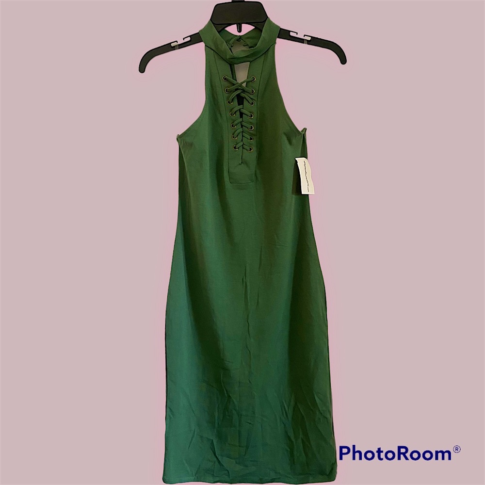 Green Bodycon dress